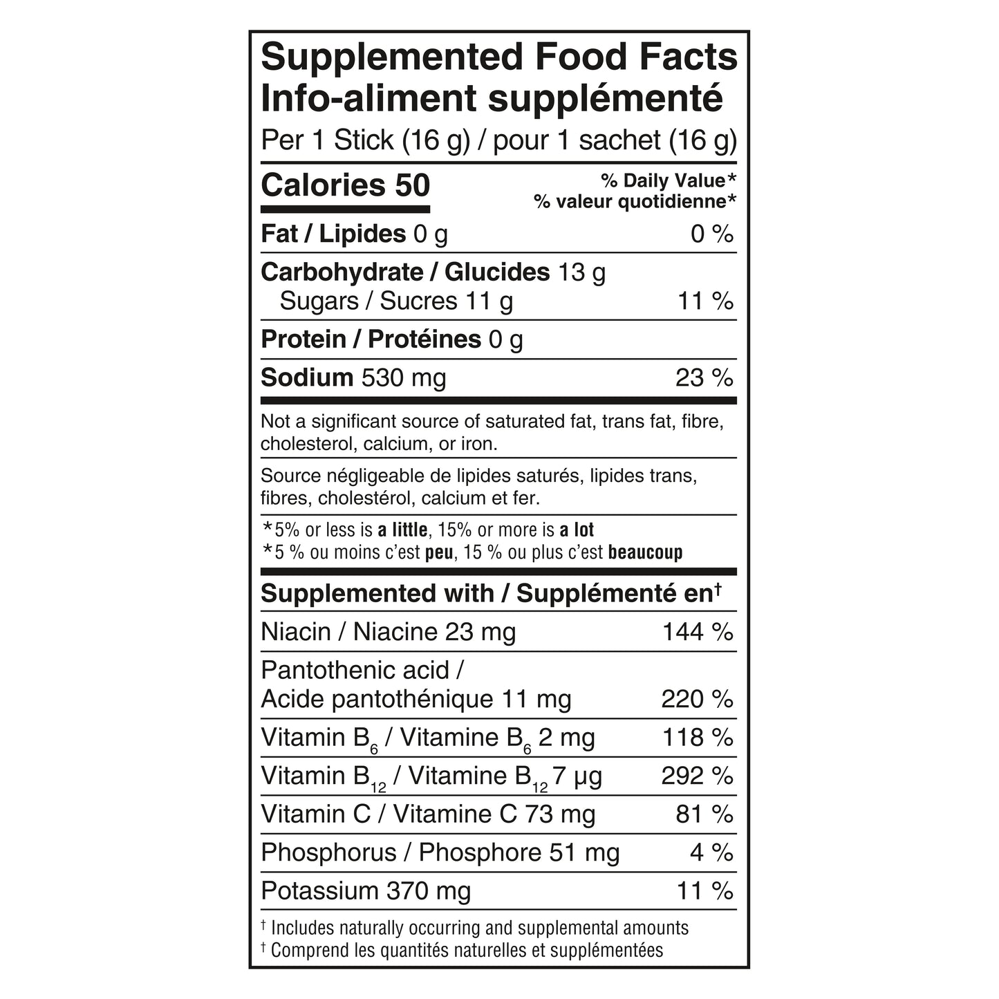 Glass of prepared Liquid I.V. hydration drink